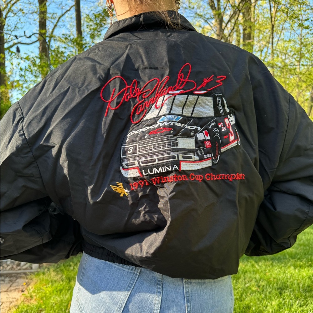 Vintage 90’s NASCAR Bomber 🏎️
